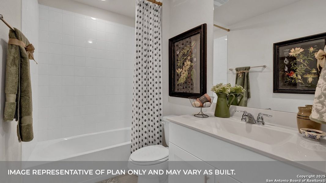 Furnished interior view inside a new home in Hartland Ranch, Lockhart (Image 16).