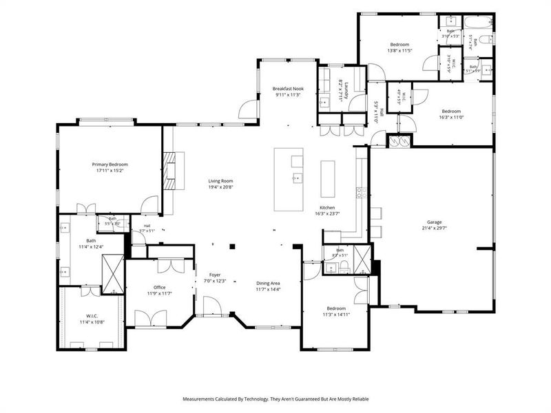 2D floor plan layout of this home in Error: Invalid Content, Van Alstyne, TX (Image 5). 2D floor plan layout of this home in Error: Invalid Content, Van Alstyne, TX (Image 5).