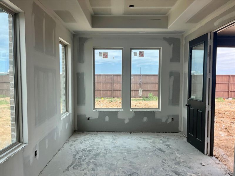 In-progress construction of a new home in Oakwood Estates, Waller, TX (Image 31).