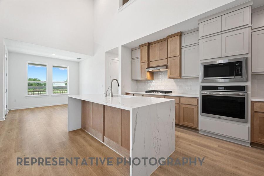 Furnished interior view inside a new home in Goodnight Ranch, Austin (Image 13).