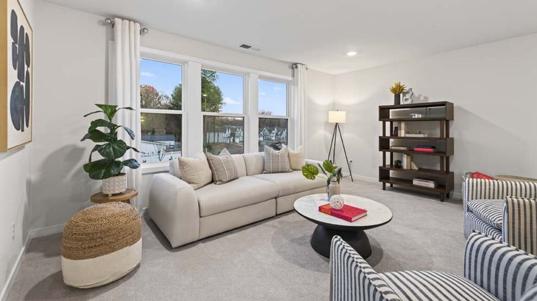 Furnished interior view inside a new home in Sylvan Creek, Denver (Image 33).