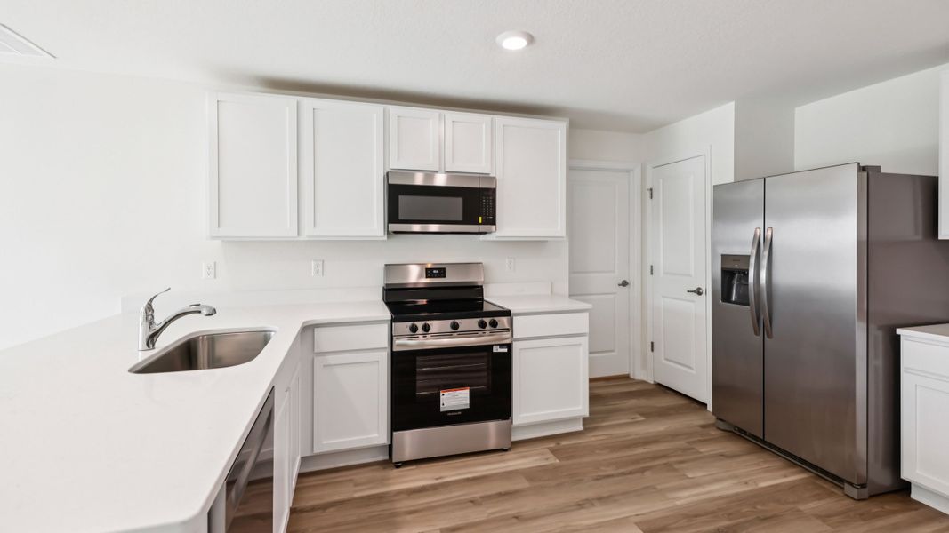 Representative furnished interior of a home built from the DAKOTA by D.R. Horton in Marion County Spot Lots, Ocala (Image 12).