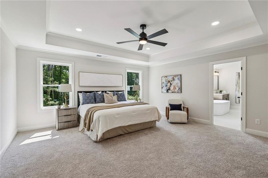 Furnished interior view inside a new home in , Smyrna (Image 29). Furnished interior view inside a new home in , Smyrna (Image 29).