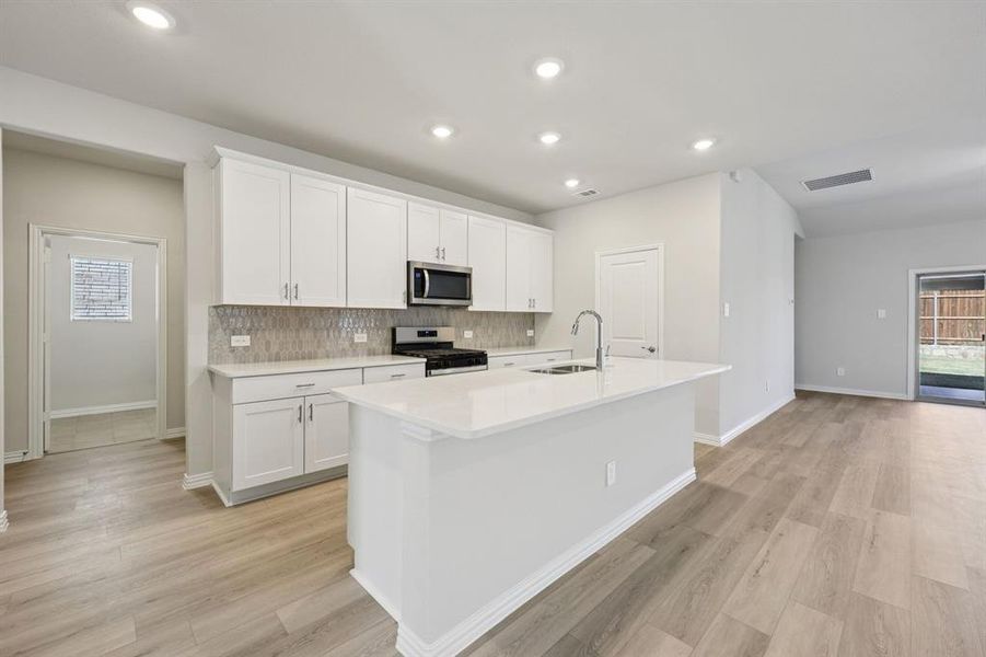 Photo is not of the actual home, but is an inspirational photo of builder’s model home and may depict options, furnishings, and/or decorator features that are not included.