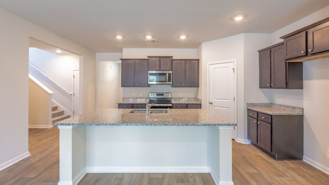 Representative furnished interior of a home built from the ARCHER by D.R. Horton in Rivers Reach, Yemassee (Image 7).