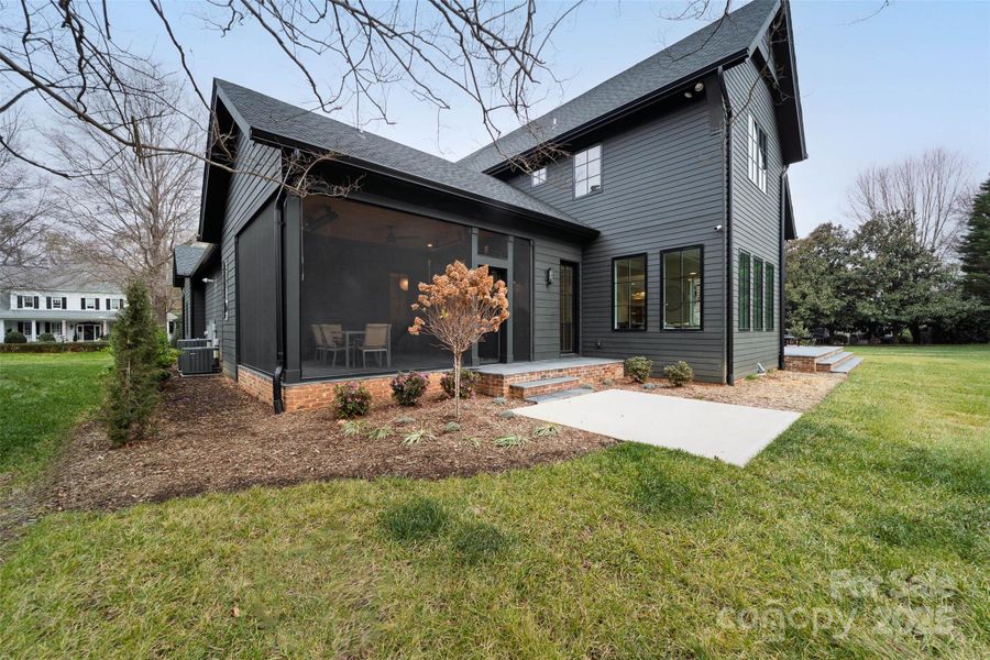 Exterior details and patio area of a home in , Charlotte (Image 31). Exterior details and patio area of a home in , Charlotte (Image 31).