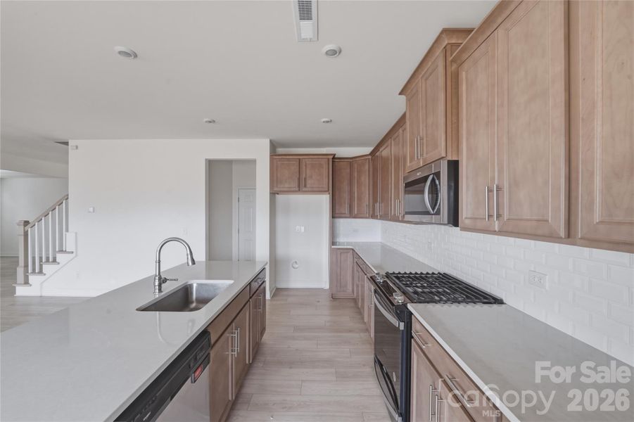 Furnished interior view inside a new home in Lakeside Glen, York (Image 6).