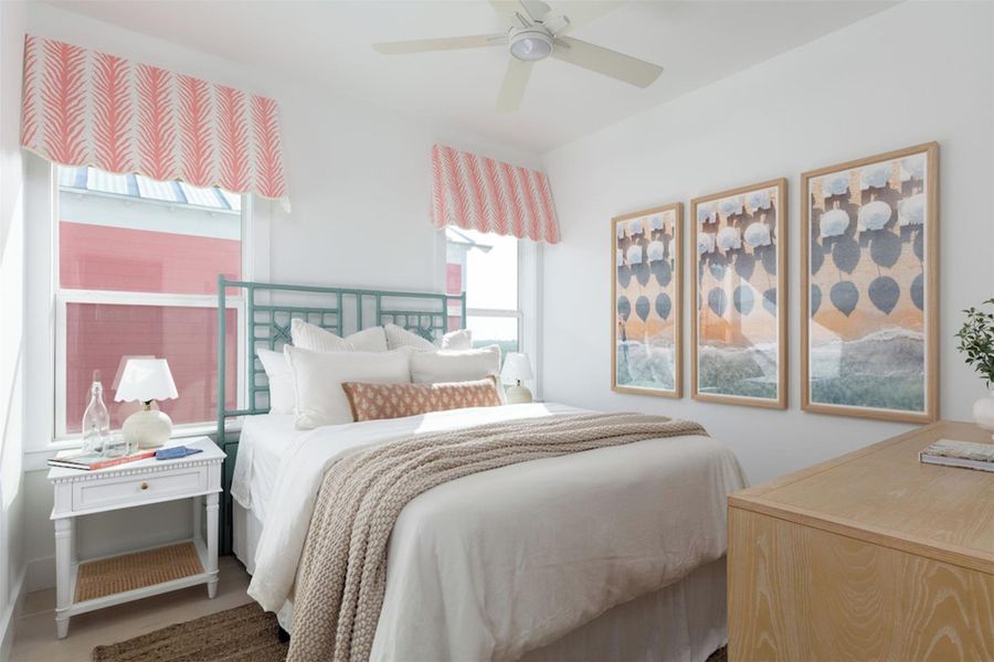 Furnished interior view inside a new home in , Galveston (Image 9).