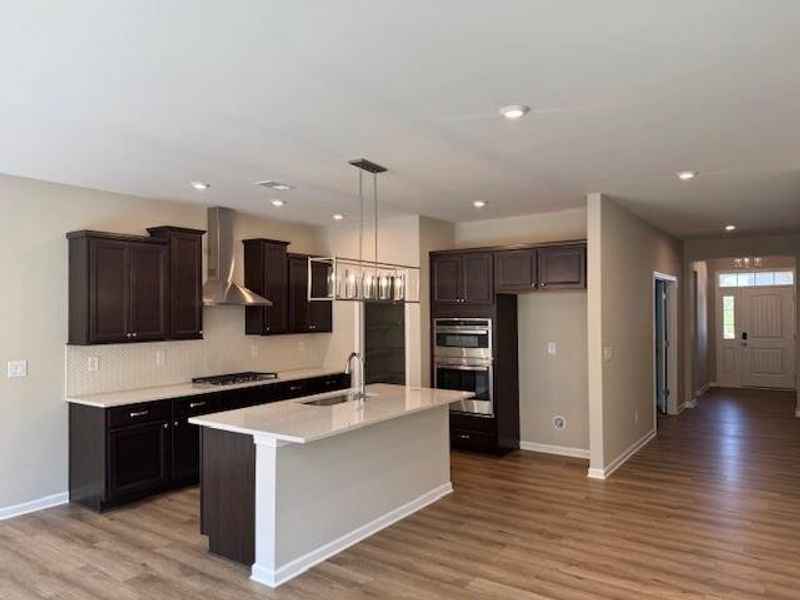 Furnished interior view inside a new home in Easton Park, Dallas (Image 6).
