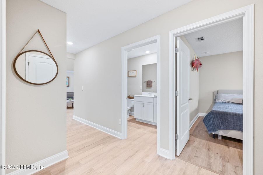 Furnished interior view inside a new home in Dorado at Entrada, St. Augustine (Image 47).