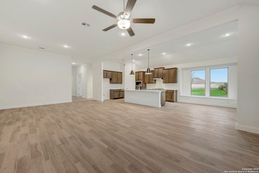 Spacious, unfurnished interior of a new home in Preserve at Annabelle Ranch, San Antonio (Image 27). Spacious, unfurnished interior of a new home in Preserve at Annabelle Ranch, San Antonio (Image 27).