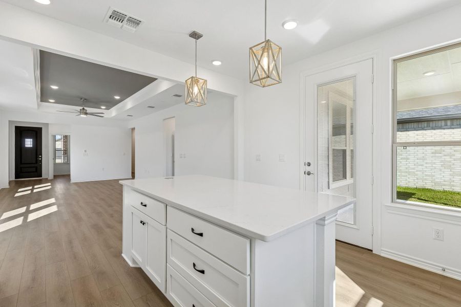 Furnished interior view inside a new home in Del Webb Fulshear, Fulshear (Image 4).