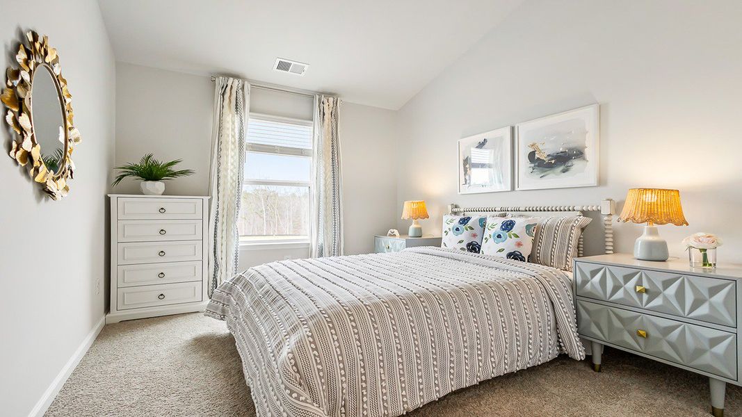 Representative furnished interior of a home built from the Denmark by D.R. Horton in Marion Village, Santee (Image 15).