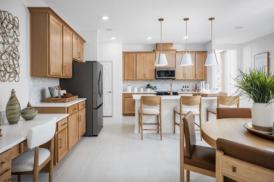 Representative furnished interior of a home built from the Sabal by Risewell Homes in Cypress Bluff, Groveland (Image 16).