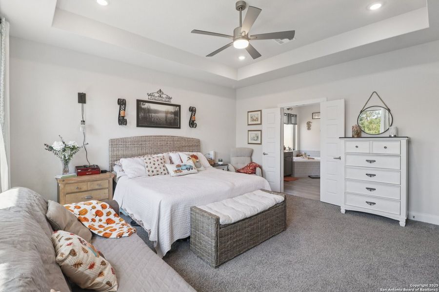Furnished interior view inside a new home in Stillwater Ranch, San Antonio (Image 26).