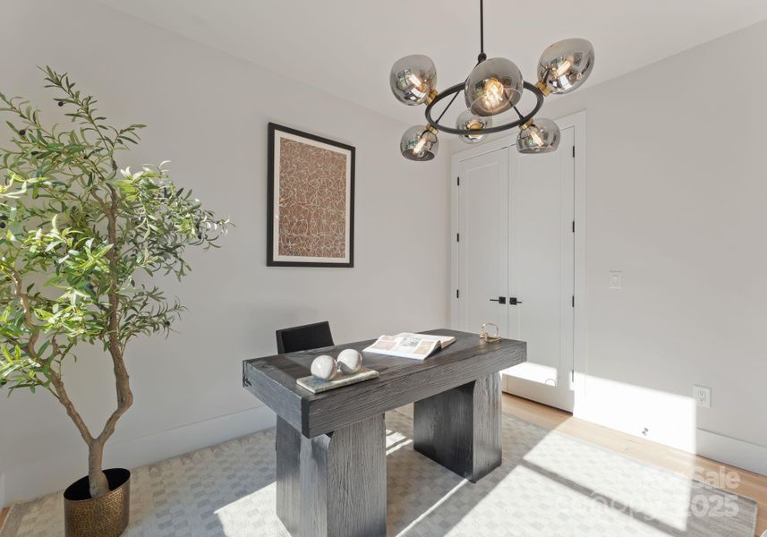 Furnished interior view inside a new home in , Charlotte (Image 10). Furnished interior view inside a new home in , Charlotte (Image 10).