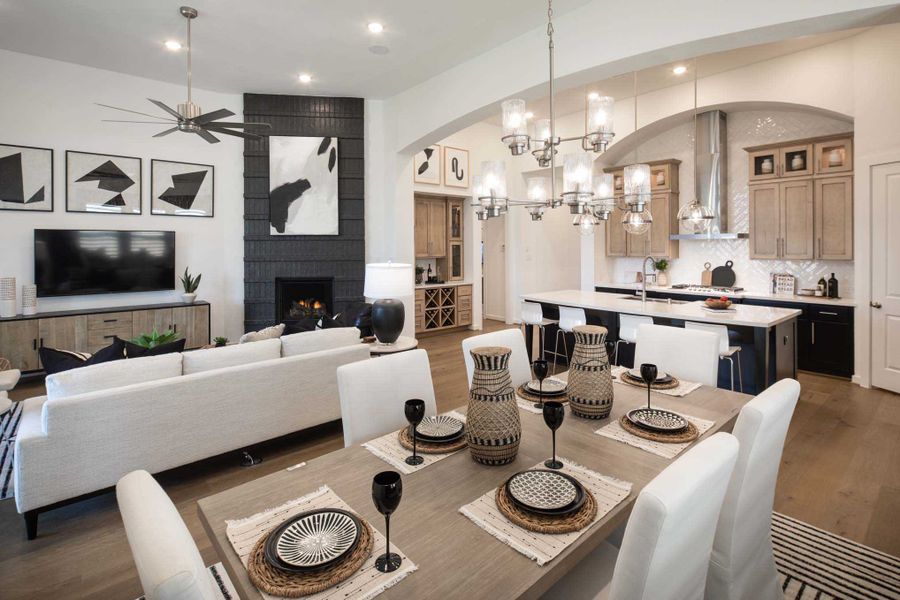 Representative Dining Room - some options shown