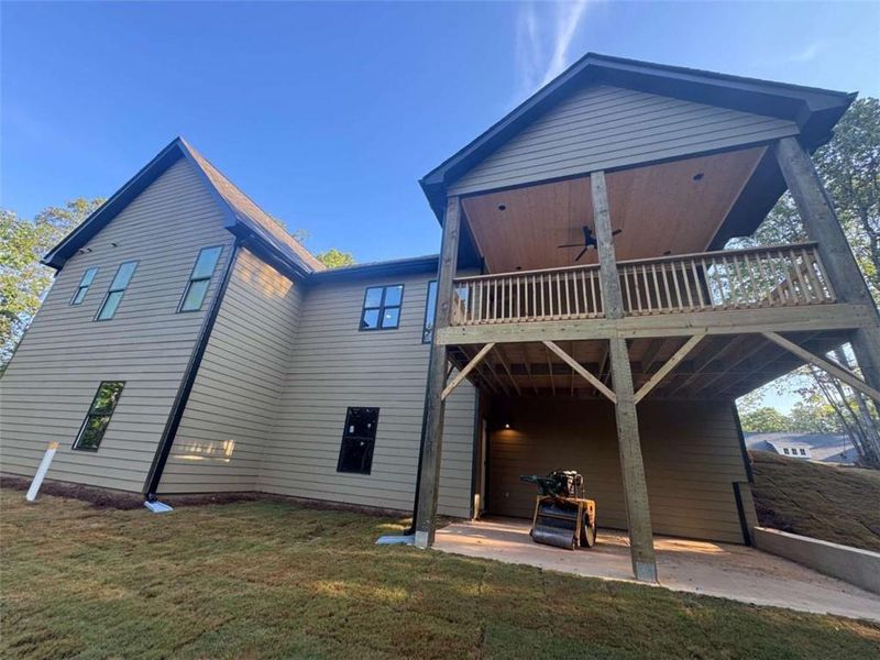 Exterior details and patio area of a home in , Buchanan (Image 3).
