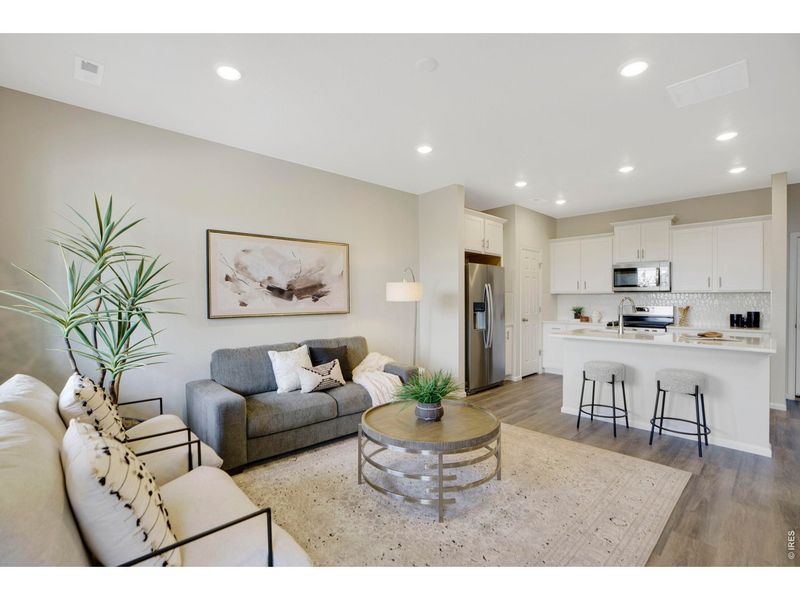 Furnished interior view inside a new home in , Broomfield (Image 6).