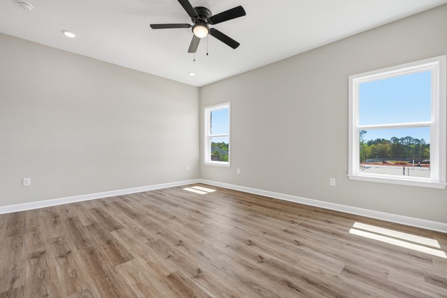 Spacious, unfurnished interior of a new home in Southern Charm, Crestview (Image 32).