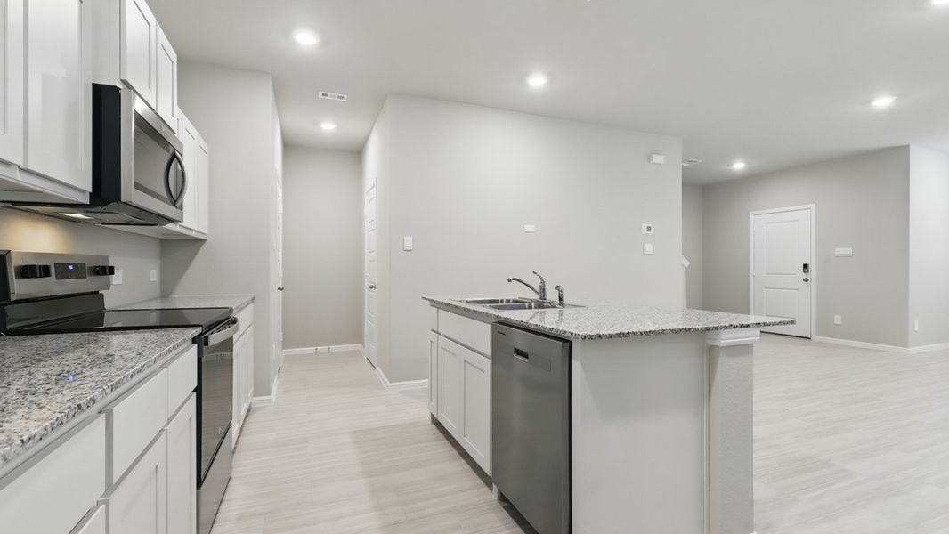 Furnished interior view inside a new home in Orchard Village, Fort Worth (Image 7). Furnished interior view inside a new home in Orchard Village, Fort Worth (Image 7).