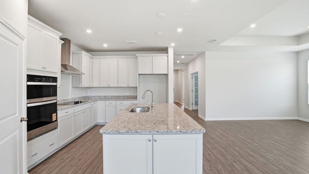 Furnished interior view inside a new home in Midpoint at New Riverside, Bluffton (Image 3).