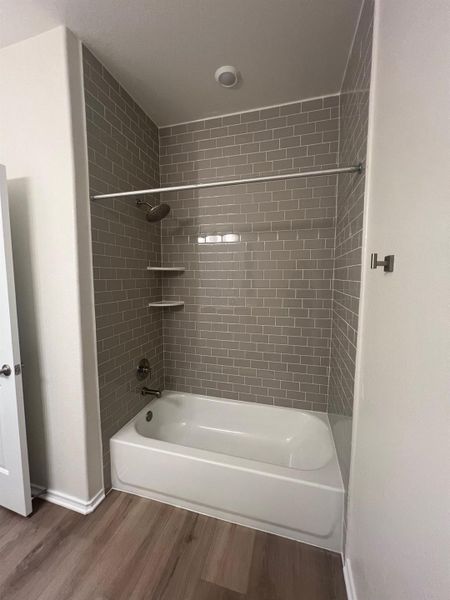 Furnished interior view inside a new home in River Bluff, Leander (Image 11). Furnished interior view inside a new home in River Bluff, Leander (Image 11).