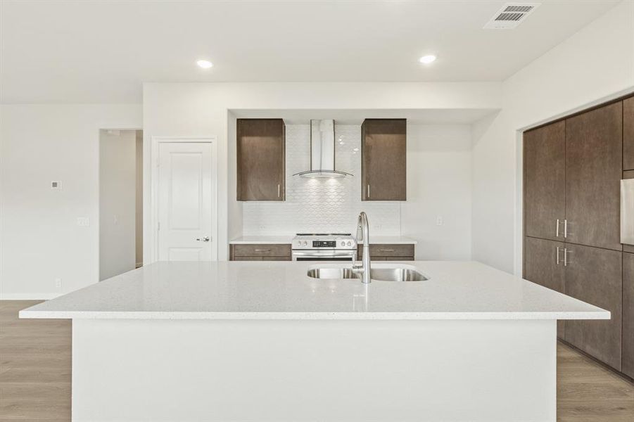 Furnished interior view inside a new home in Georgetown at Kings Fort, Kaufman (Image 12).