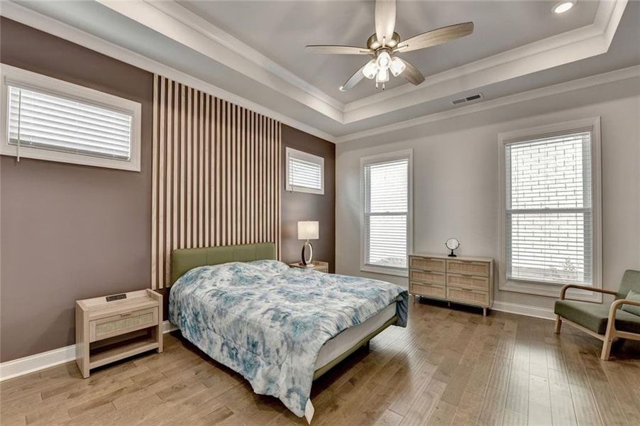 Furnished interior view inside a new home in , Duluth (Image 69).