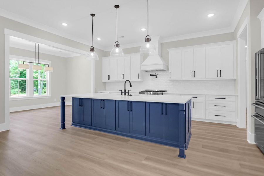 Furnished interior view inside a new home in , Summerville (Image 4).