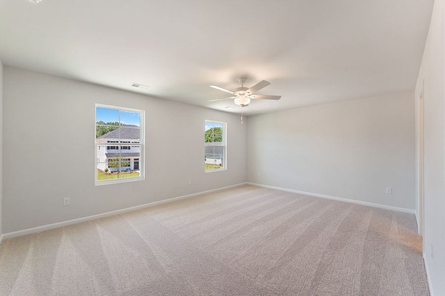 Spacious, unfurnished interior of a new home in Burke Estates, Chesnee (Image 18). Spacious, unfurnished interior of a new home in Burke Estates, Chesnee (Image 18).