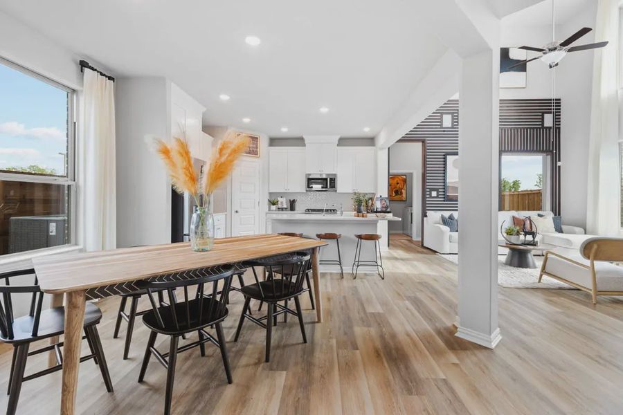 Representative furnished interior of a home built from the Kaylee by Chesmar Homes in Regency Ranch, Marion (Image 6).