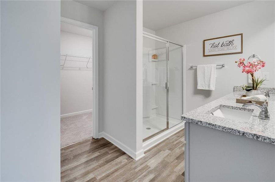 Furnished interior view inside a new home in Creekside Village, Lithonia (Image 32).