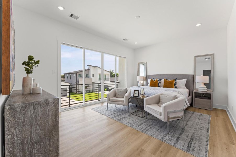 Furnished interior view inside a new home in , Missouri City (Image 13). Furnished interior view inside a new home in , Missouri City (Image 13).