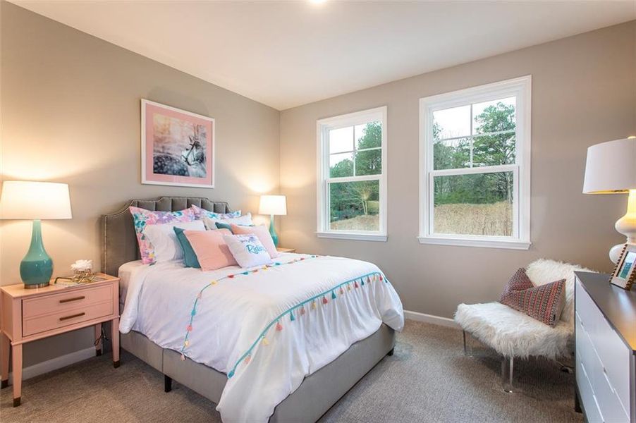 Furnished interior view inside a new home in Hopewell Reserve, Cumming (Image 7). Furnished interior view inside a new home in Hopewell Reserve, Cumming (Image 7).