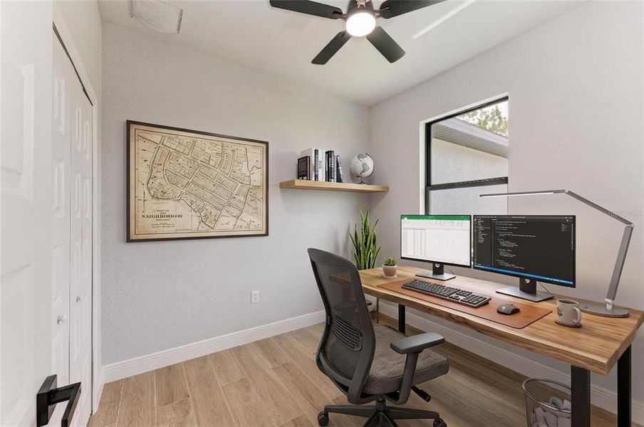 Furnished interior view inside a new home in , North Port (Image 9).