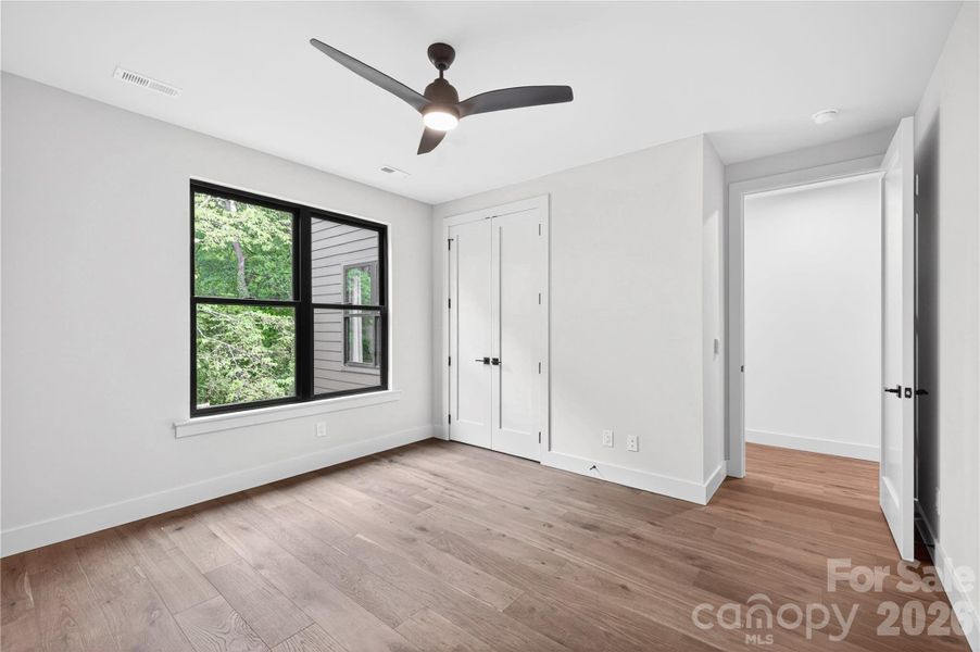 Secondary Bedroom - front of the home
