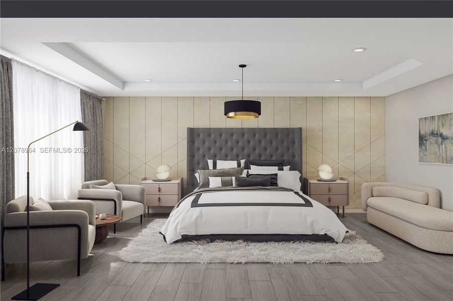 Furnished interior view inside a new home in Parkland Royale, Parkland (Image 5).