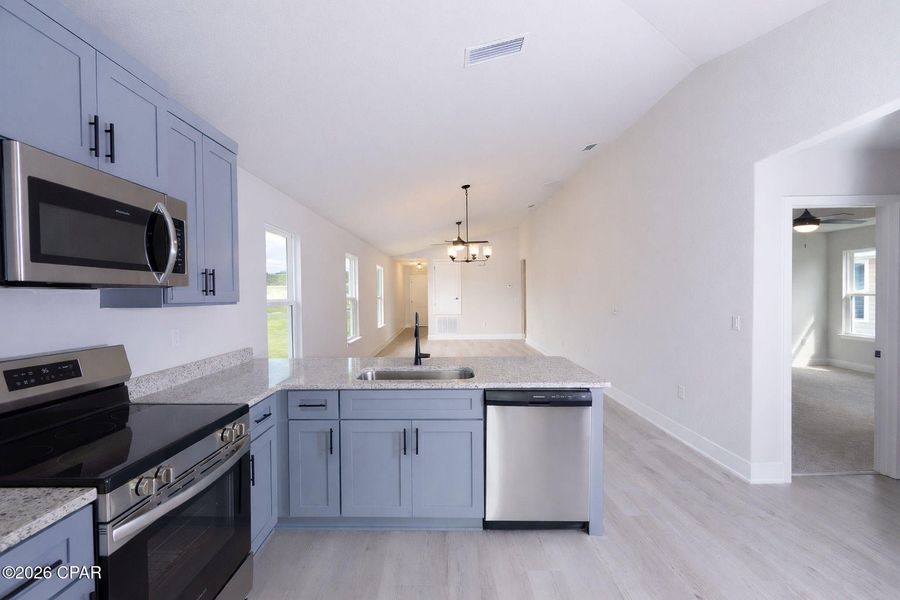 Furnished interior view inside a new home in Fox Glenn, Panama City (Image 6).
