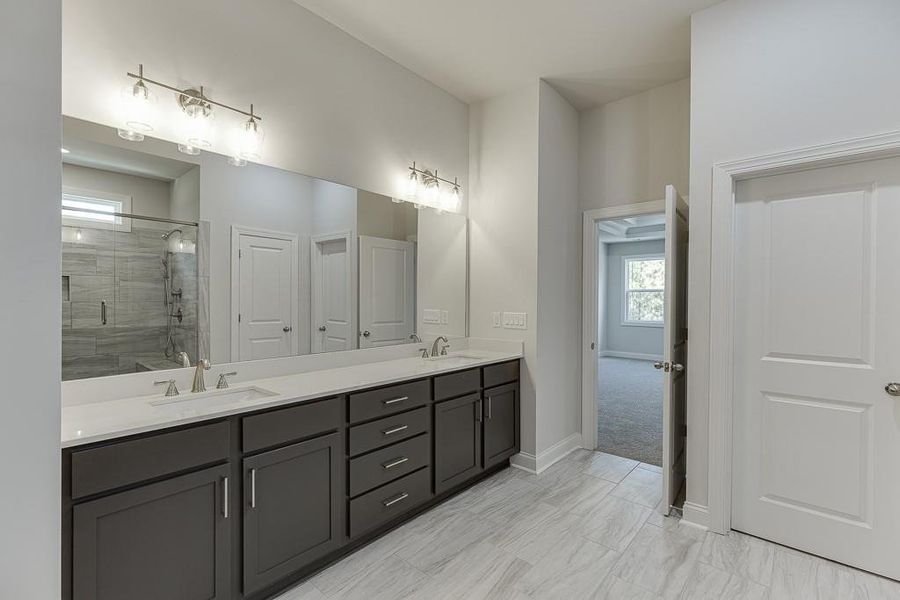 Furnished interior view inside a new home in , Bishop (Image 22).