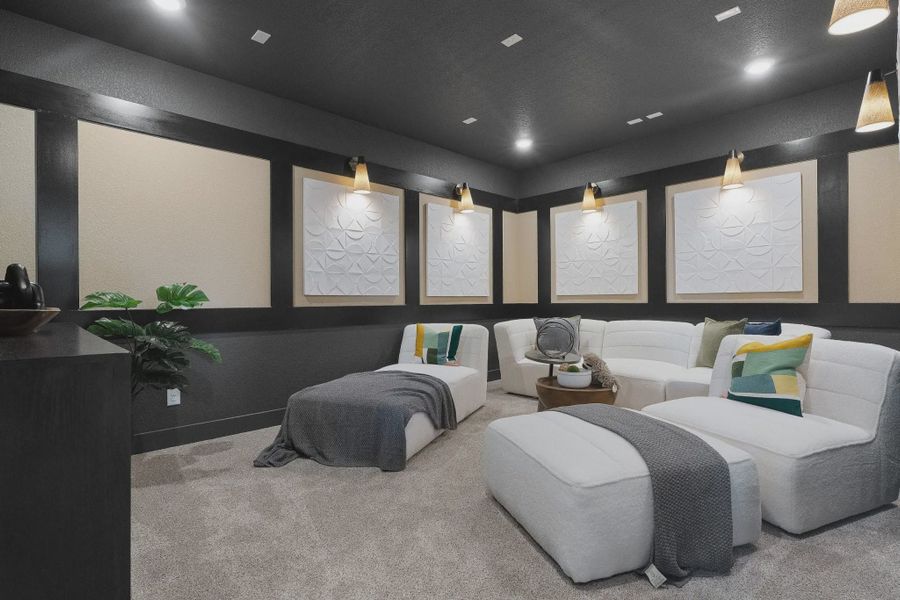 Representative furnished interior of a home built from the Madison by Chesmar Homes in Jubilee 50's, Hockley (Image 5).