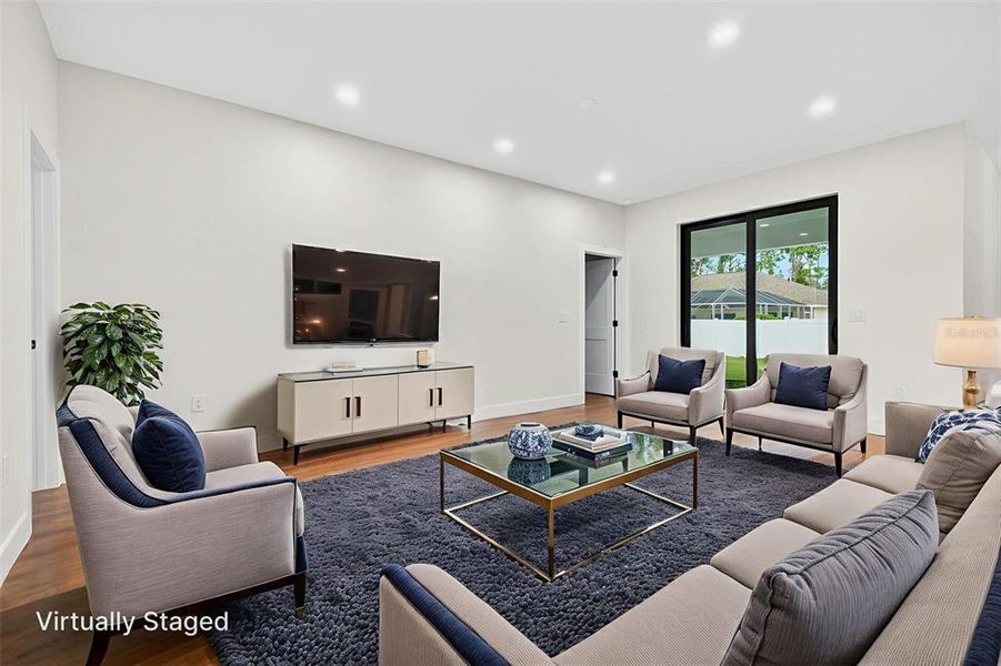 Furnished interior view inside a new home in , North Port (Image 43). Furnished interior view inside a new home in , North Port (Image 43).