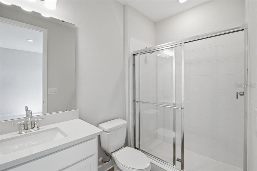 Furnished interior view inside a new home in Harvest at Ovation, Winter Garden (Image 6).