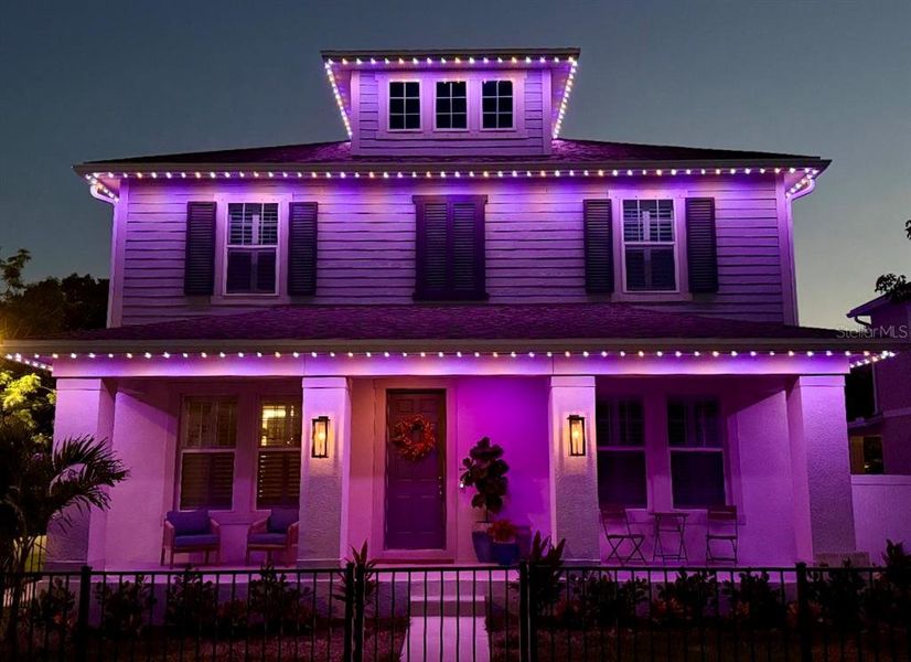 Front exterior of a new home in , Tampa, FL, highlighting curb appeal (Image 25). Front exterior of a new home in , Tampa, FL, highlighting curb appeal (Image 25).