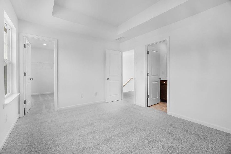 Spacious, unfurnished interior of a new home in Somerset at Veterans Memorial, Mableton (Image 18). Spacious, unfurnished interior of a new home in Somerset at Veterans Memorial, Mableton (Image 18).