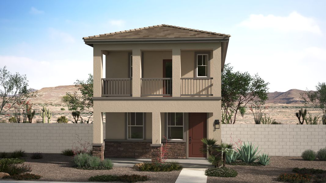 Craftsman Elevation | Sterling | Solvida at Estrella | New Homes in Goodyear, AZ | Landsea Homes