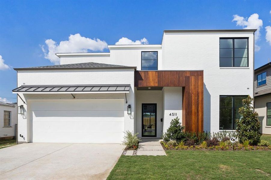 Exterior details and patio area of a home in , Dallas (Image 2). Exterior details and patio area of a home in , Dallas (Image 2).