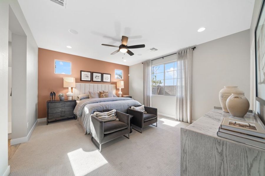 Furnished interior view inside a new home in Parkside, Avondale (Image 6).