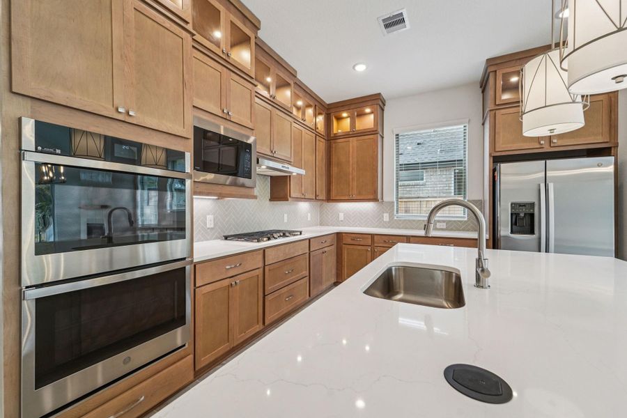 Furnished interior view inside a new home in Kresston, Montgomery (Image 12).