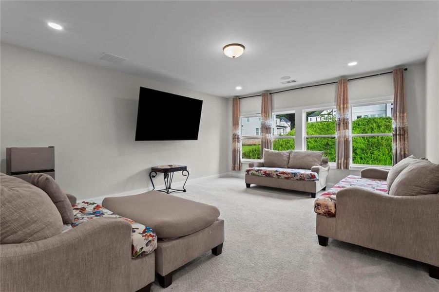 Furnished interior view inside a new home in , Woodstock (Image 17). Furnished interior view inside a new home in , Woodstock (Image 17).